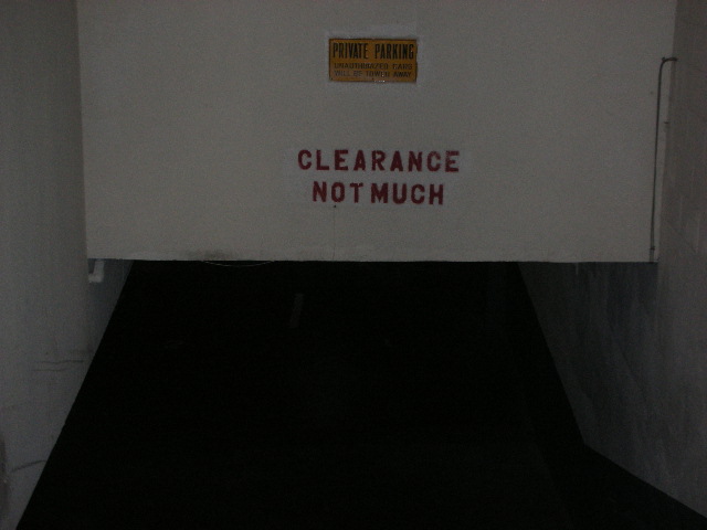 Clearance%20-%20not%20much.JPG
